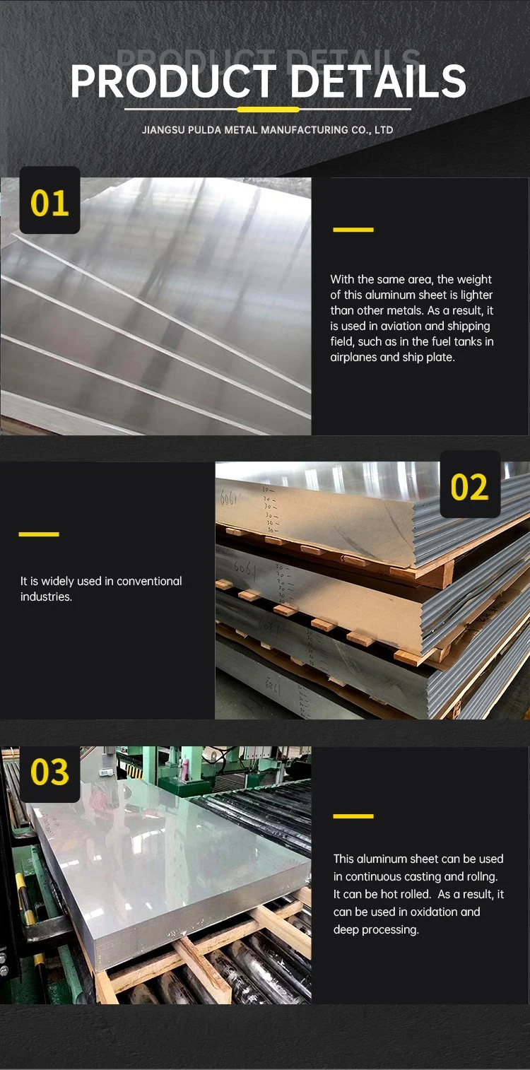 Sublimation Aluminum Sheet 1050 1060 5754 3003 5005 5052 5083 6061 6063 7075 H26 T6 Aluminum Sheet Strip Coil Plate Foil Roll