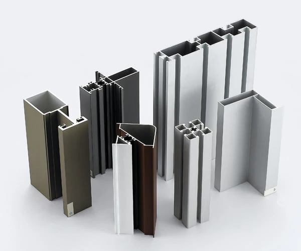 Customized Construction Aluminum Profiles for Aluminium Windows Doors Curtain Walls