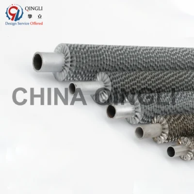 Spiral Copper Aluminum Extruded Finned Fin Tube for Heat Exchanger