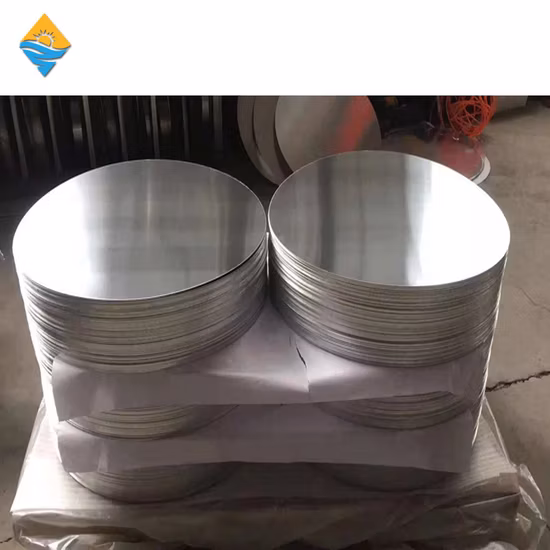 Precision Ground China Manufacturer Stamping 1100/1050/1060/3003/3005/5083/5052/5754/6061/6063/6082/7075 Kitchen Cookware Aluminium/Aluminum Circle for Utensils