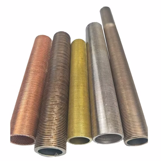China Factory Aluminum Carbon Steel Spiral Copper Aluminum Extruded Fin/Finned Tube in Heat Exchanger for Cooler and Accessories Pipes Air Heat Exchanger